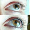 Permanent-Make-up vorher nacher Lidstrich